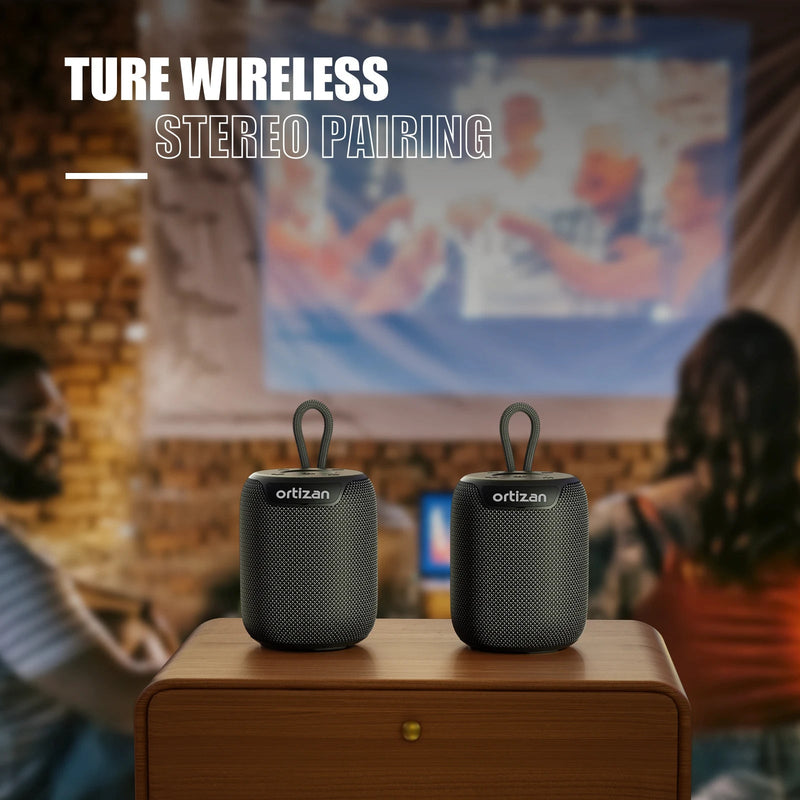 Ortizan Bluetooth Speakers, Portable Wireless Speaker with Bluetooth 5.3, IPX7 Waterproof - Loja Manuel Coelho