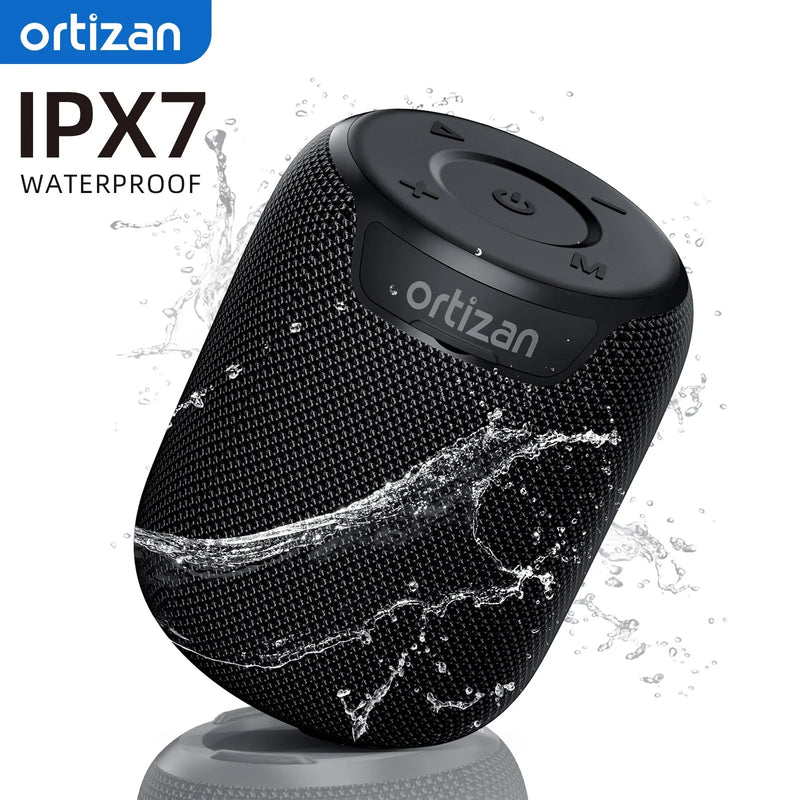 Ortizan Bluetooth Speakers, Portable Wireless Speaker with Bluetooth 5.3, IPX7 Waterproof - Loja Manuel Coelho