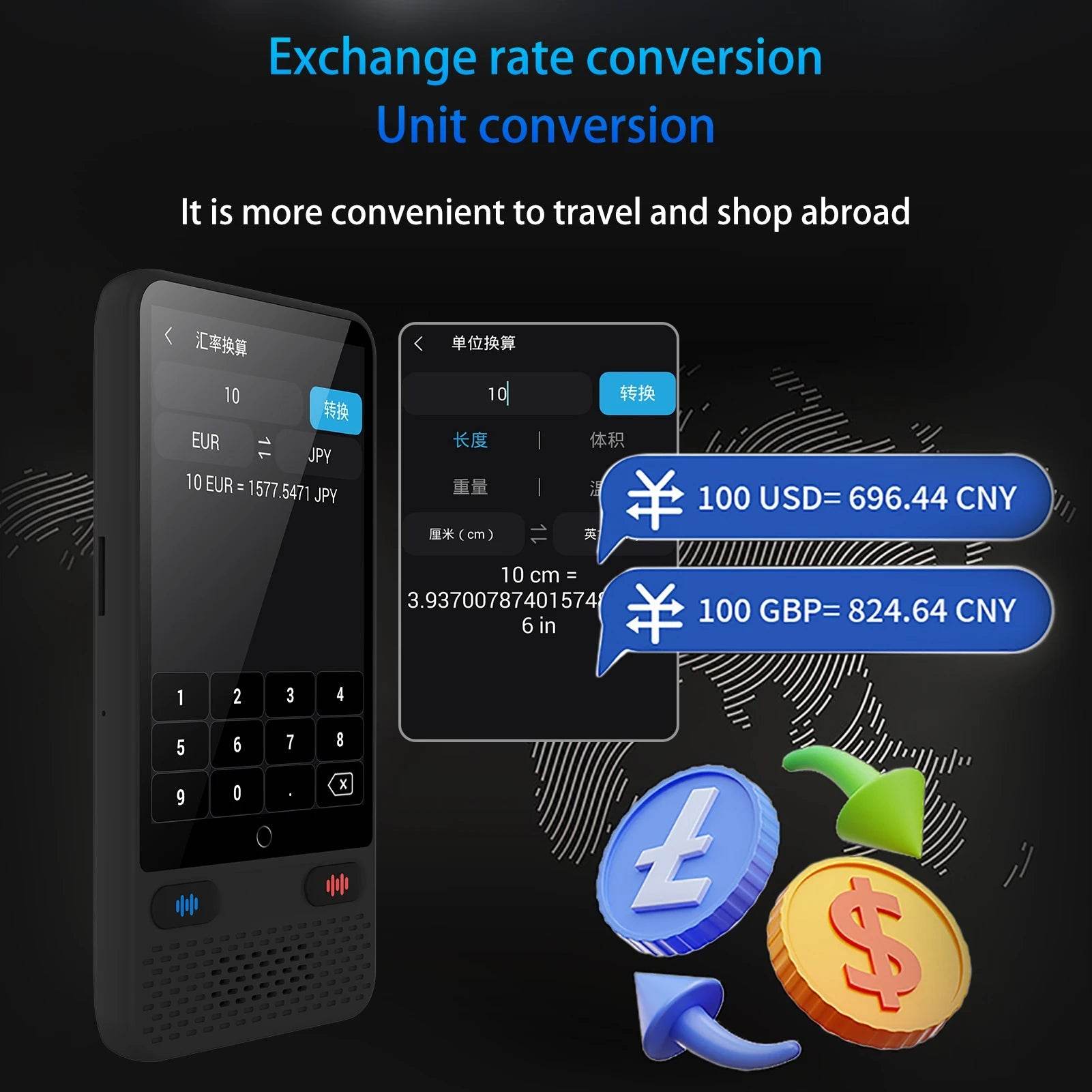 Portable Language Translator Device S85 - 138 Languages - Loja Manuel Coelho
