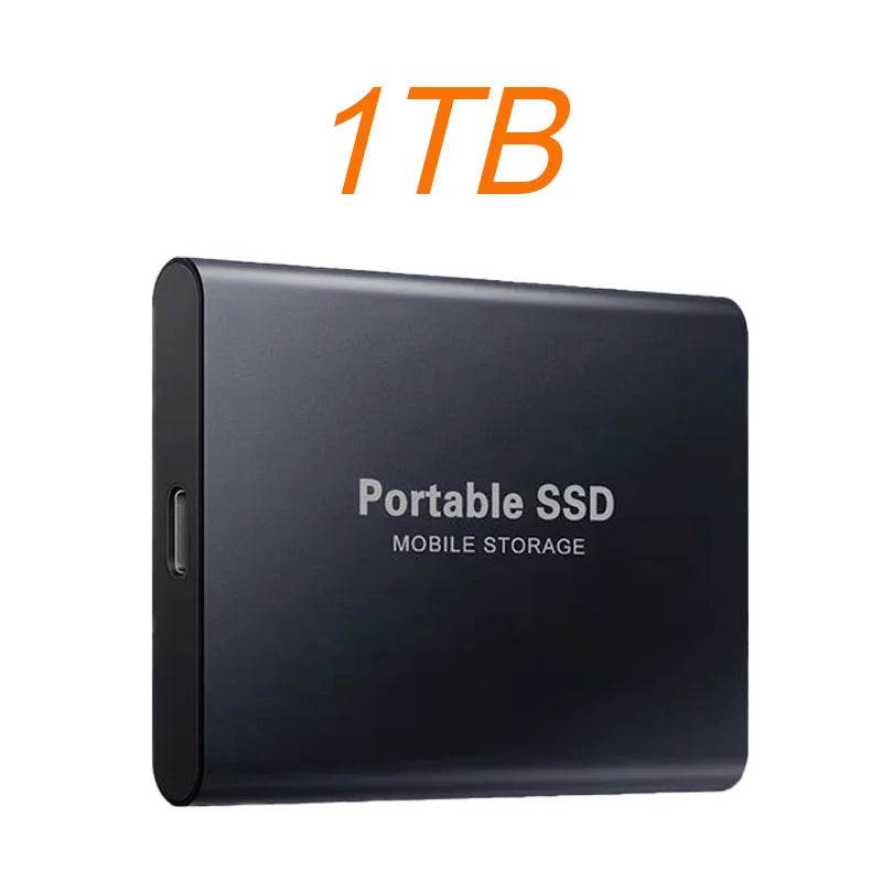Portable SSD 1TB 2TB High Speed External Hard Drive USB3.1 Type-C Interface - Loja Manuel Coelho