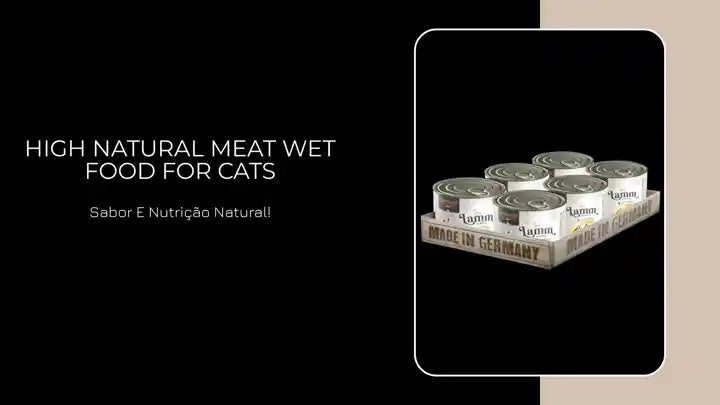 high natural meat wet food for cats by@Outfy