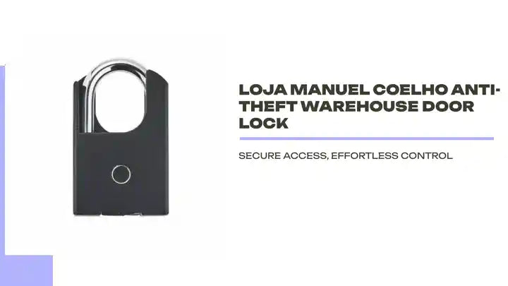 Loja Manuel Coelho Anti-Theft Warehouse Door Lock by@Outfy