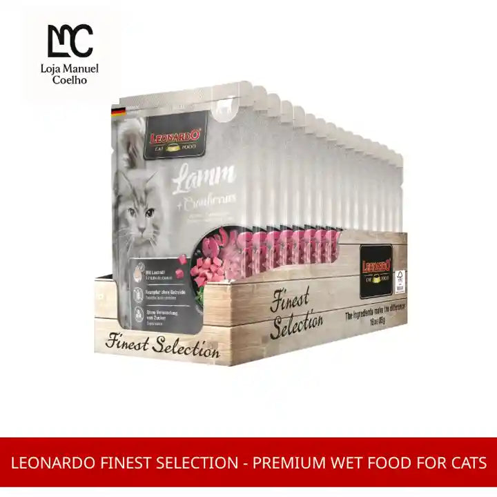 Leonardo finest selection - premium wet food for cats by@Outfy