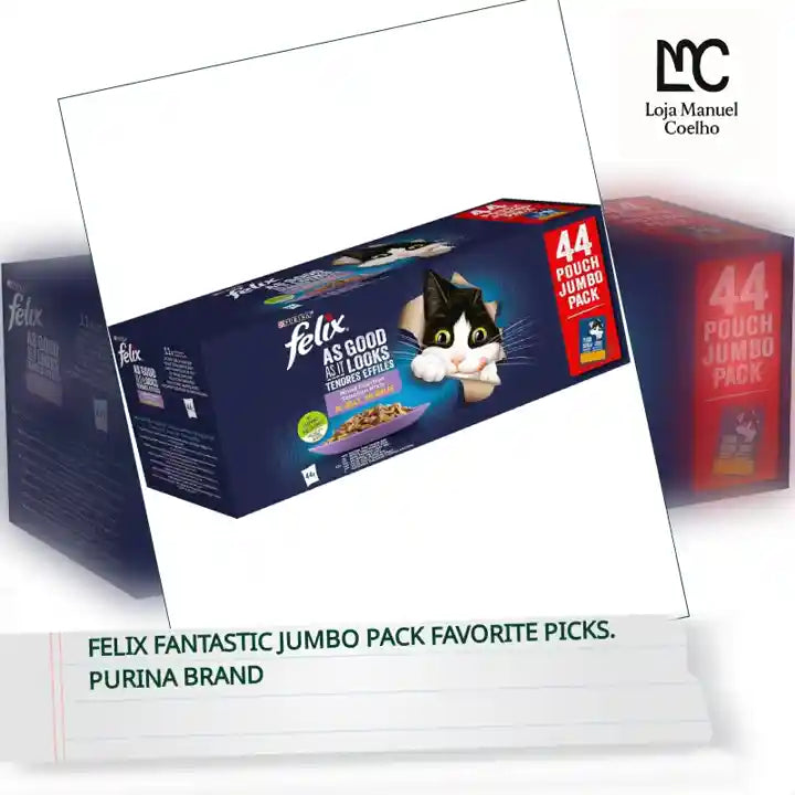 Felix fantastic jumbo pack favorite picks. Purina brand by@Outfy
