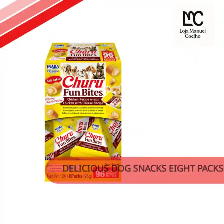 Delicious Dog Snacks Eight Packs Of 12g Each Double Texture Healthy Treats All Breeds Vitamin E Moisturizing by@Outfy