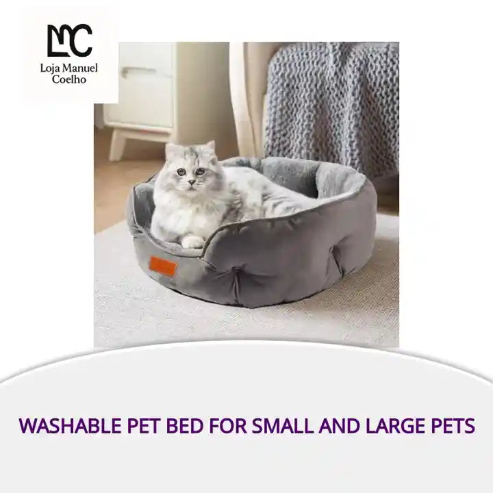 washable pet bed for small and large pets by@Outfy