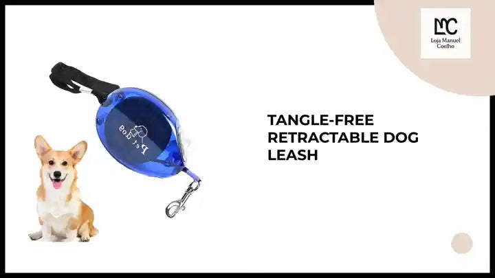tangle-free retractable dog leash by@Outfy
