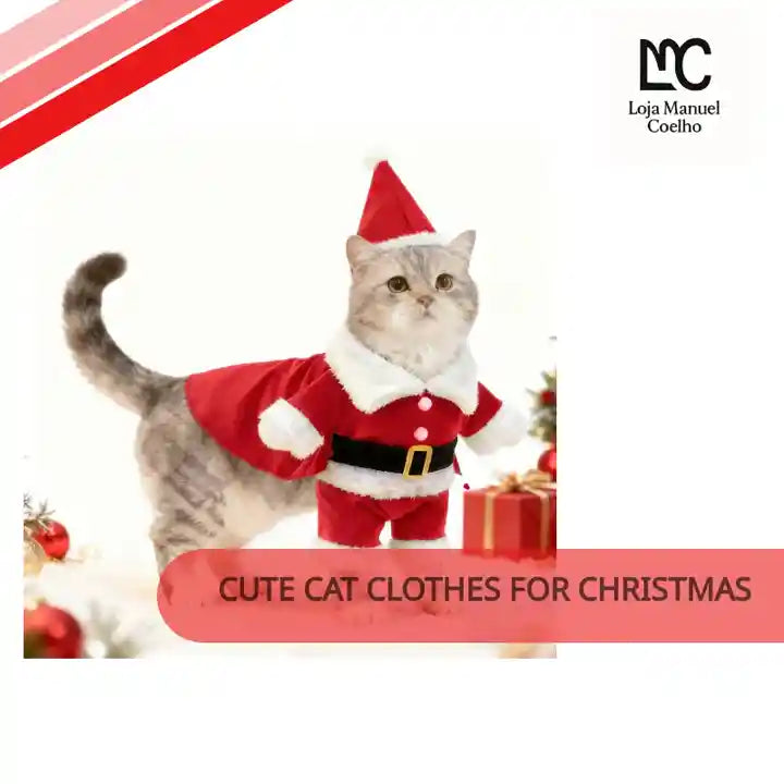 Cute Cat Clothes For Christmas by@Outfy