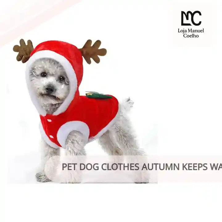 Pet Dog Clothes Autumn Keeps Warm in Winter Flannel by@Outfy