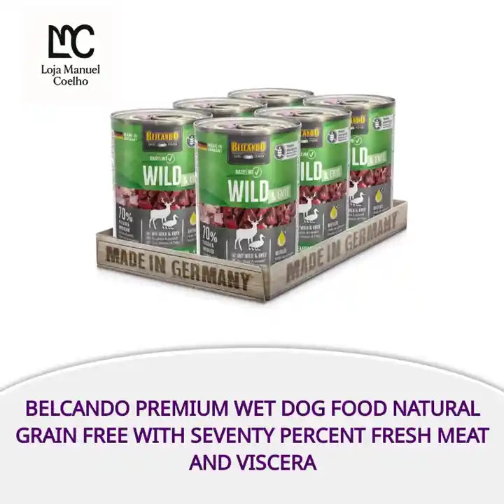 Belcando Premium Wet Dog Food Natural Grain Free With Seventy Percent Fresh Meat And Viscera by@Outfy