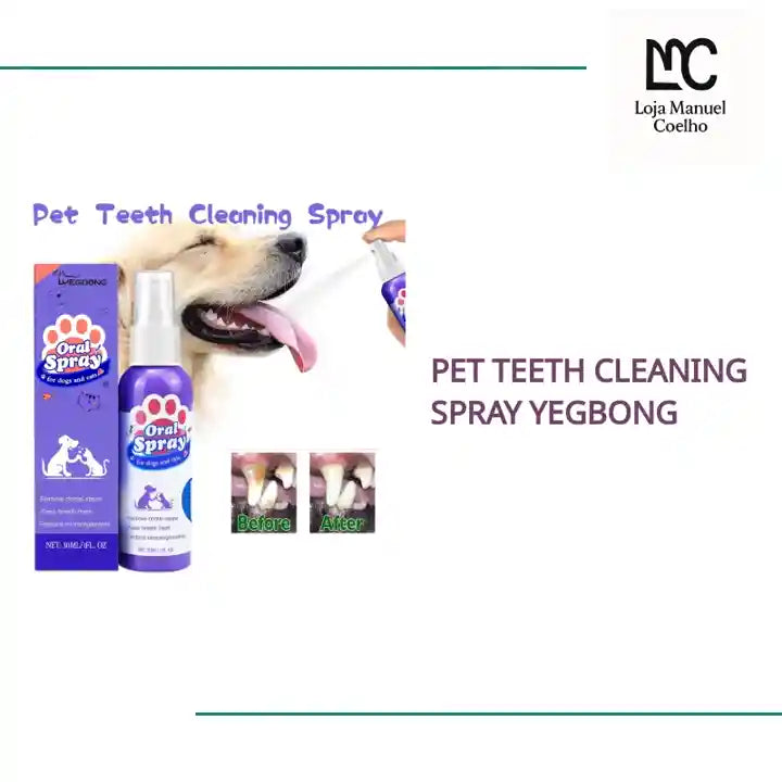 pet teeth cleaning spray Yegbong by@Outfy