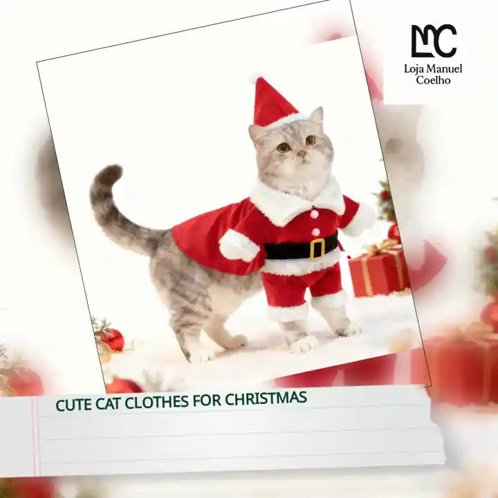 Cute Cat Clothes For Christmas by@Outfy