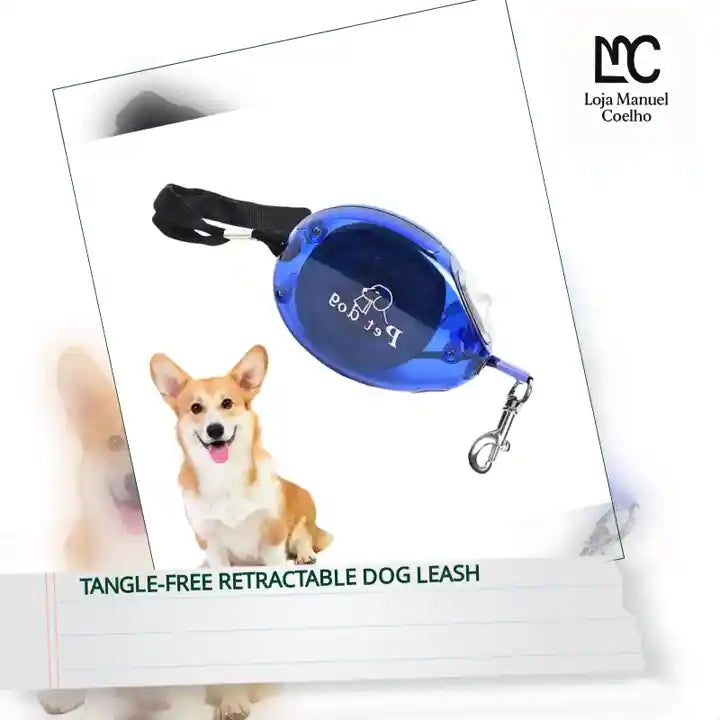 tangle-free retractable dog leash by@Outfy