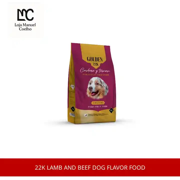 22k lamb and beef dog flavor food by@Outfy