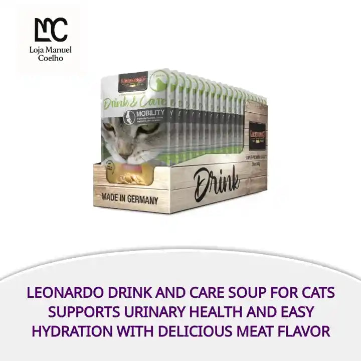 Leonardo Drink And Care Soup For Cats Supports Urinary Health And Easy Hydration With Delicious Meat Flavor by@Outfy