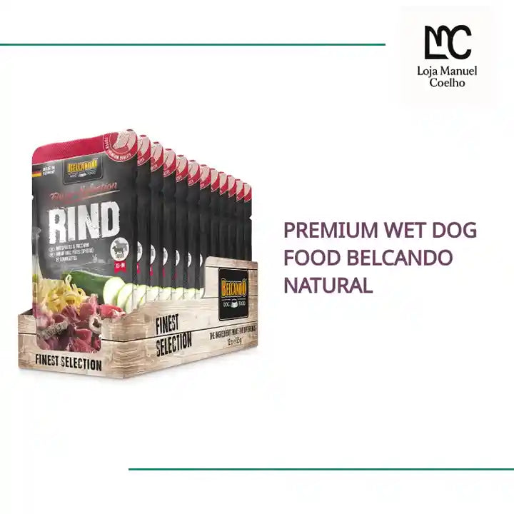 premium wet dog food Belcando natural by@Outfy