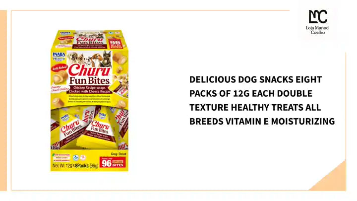 Delicious Dog Snacks Eight Packs Of 12g Each Double Texture Healthy Treats All Breeds Vitamin E Moisturizing by@Outfy