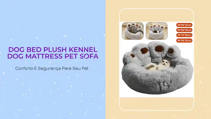Dog Bed Plush Kennel Dog Mattress Pet Sofa by@Outfy