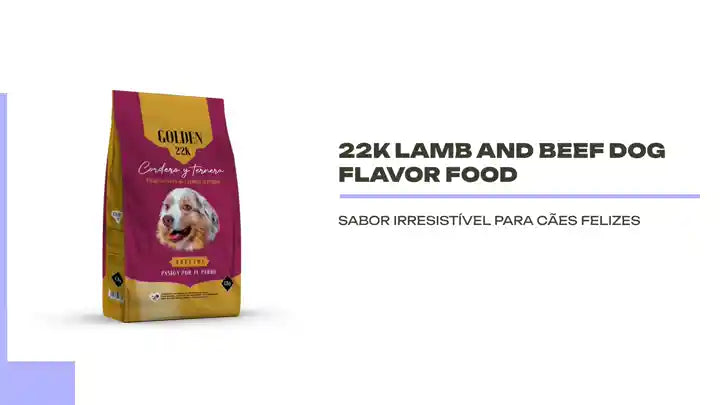 22k lamb and beef dog flavor food by@Outfy