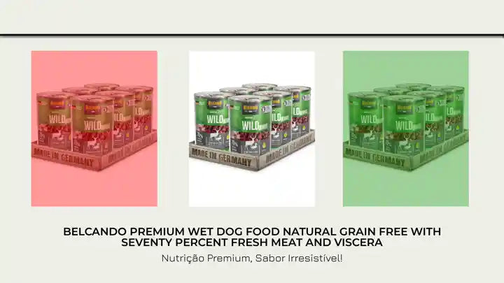 Belcando Premium Wet Dog Food Natural Grain Free With Seventy Percent Fresh Meat And Viscera by@Outfy