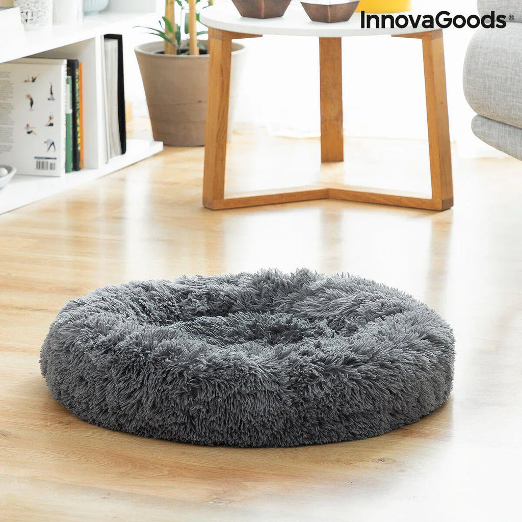 Cama Anti-Stress para Cães e Gatos Ø 60cm - Conforto Premium - Loja Manuel Coelho