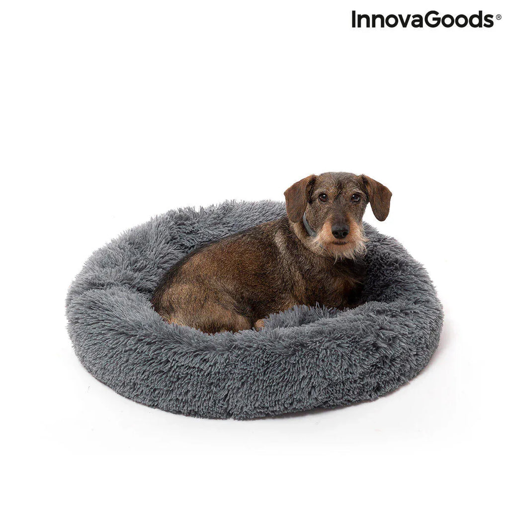 Cama Anti-Stress para Cães e Gatos Ø 60cm - Conforto Premium - Loja Manuel Coelho