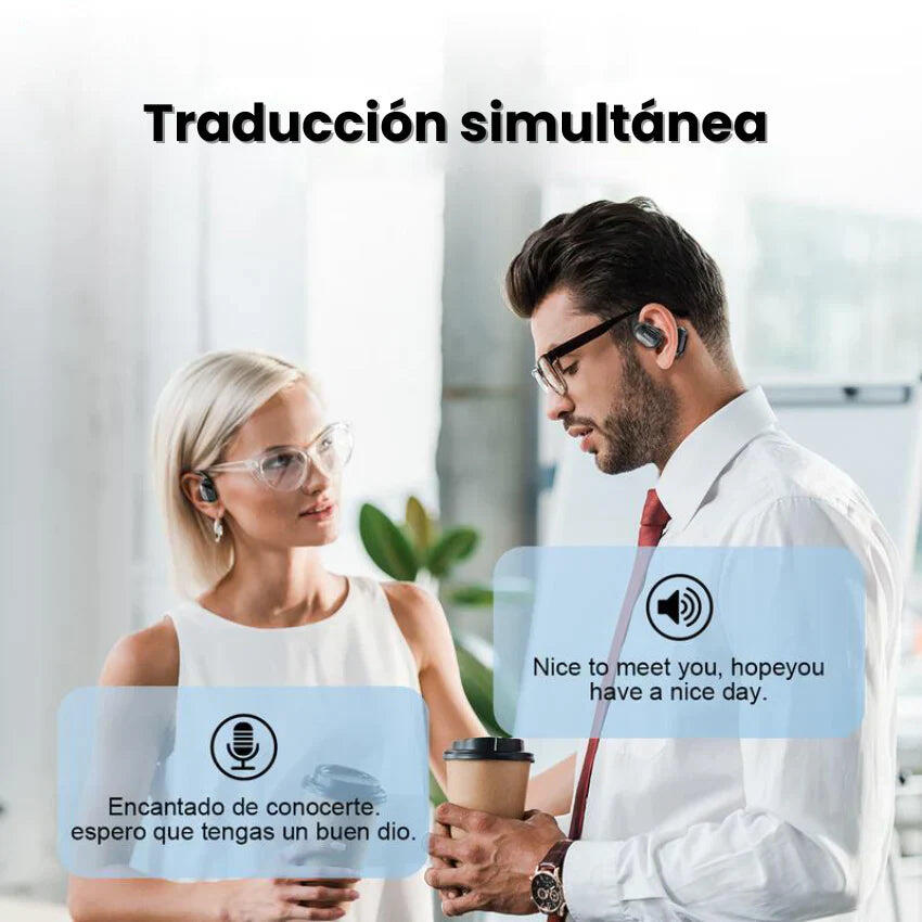 Fones de ouvido Tradutores Instantâneos em Tempo Real