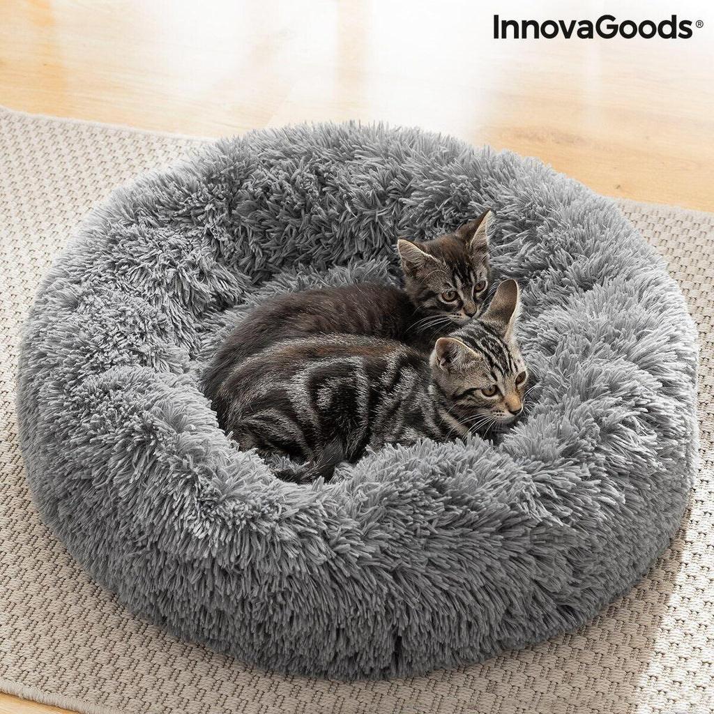Cama Anti-Stress para Cães e Gatos Ø 60cm - Conforto Premium - Loja Manuel Coelho