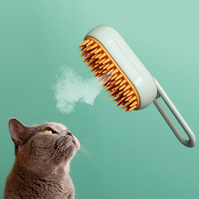 Escova Vapor Para Mascotes Pack 2 Peças 