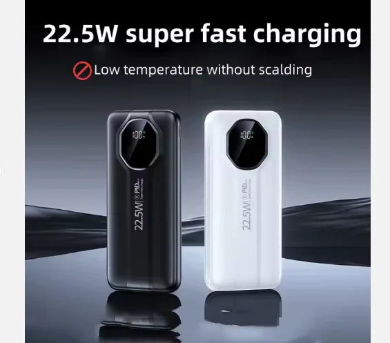 Power Bank 10000 mAh PD 22,5W con Cables Integrados - Loja Manuel Coelho