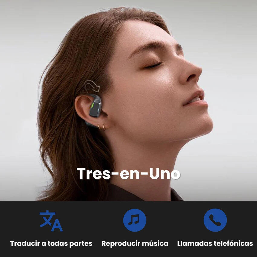 Fones de ouvido Tradutores Instantâneos em Tempo Real
