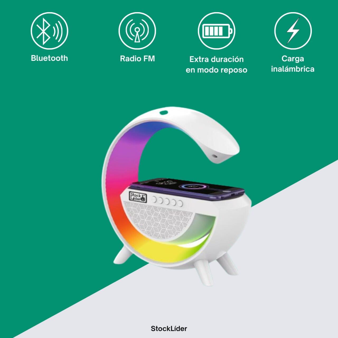 Lámpara G coluna de som com WIFI