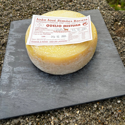 Queijo Misto Artesanal de Ovelha e Cabra - João Barata Ladoeiro