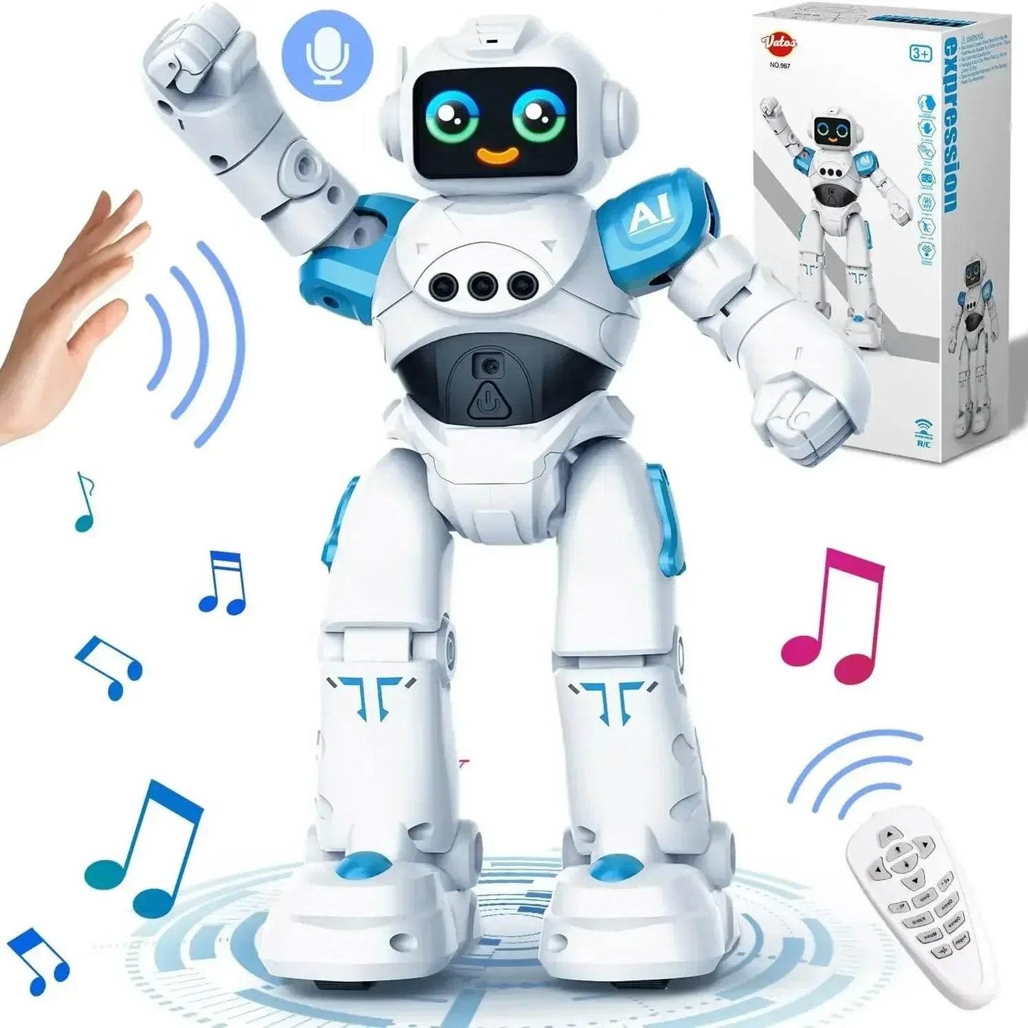 Smart Talking RC Robot Toy for Kids - Loja Manuel Coelho