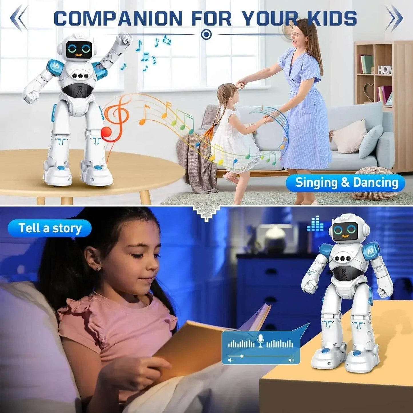 Smart Talking RC Robot Toy for Kids - Loja Manuel Coelho
