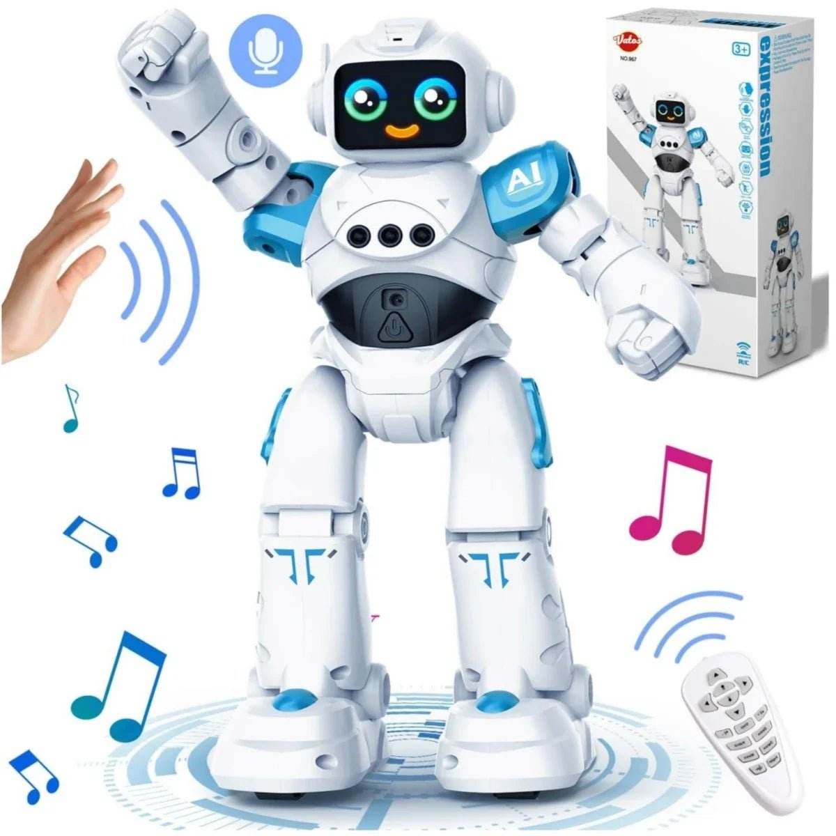 Smart Talking RC Robot Toy for Kids - Loja Manuel Coelho