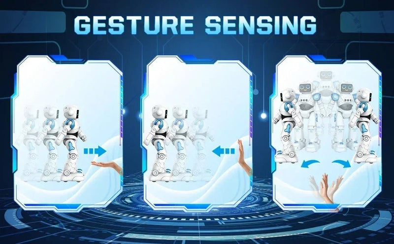 RC Robot Toy Gift for Kids Smart Talking Voice Remote Control Robot Gesture Sensing | Loja Manuel Coelho