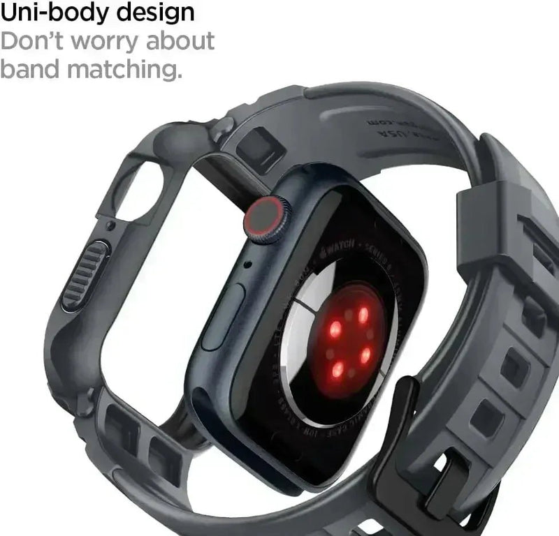 Rugged Armor Pro Designed for Apple Watch Ultra 2 Rubber Case with Band - Loja Manuel Coelho