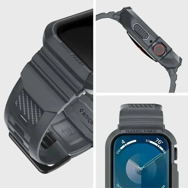 Rugged Armor Pro Designed for Apple Watch Ultra 2 Rubber Case with Band Series - Loja Manuel Coelho