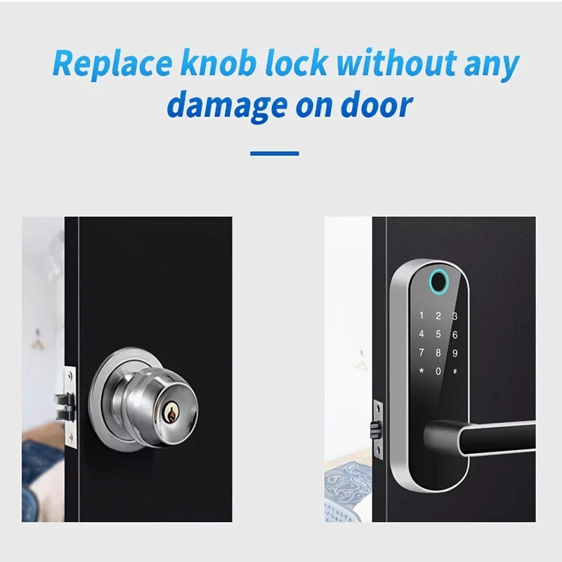 Smart Fingerprint Door Lock App Remote Control - Loja Manuel Coelho
