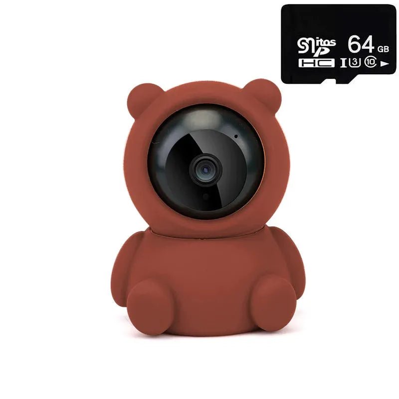 Smart Home Baby Security Monitor WiFi IP Camera – Cartoon Bear Design - Loja Manuel Coelho