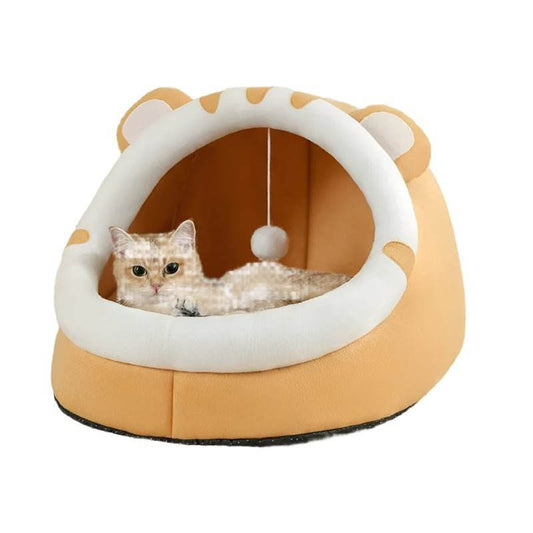 Super Cat Bed Warm Pet House Kitten Cave Cushion House Warm - Loja Manuel Coelho