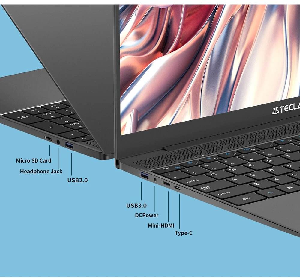 Teclast F16 Plus Laptop, 15.6 inch, Windows 11 Pro, 8GB RAM 256GB SSD - Loja Manuel Coelho