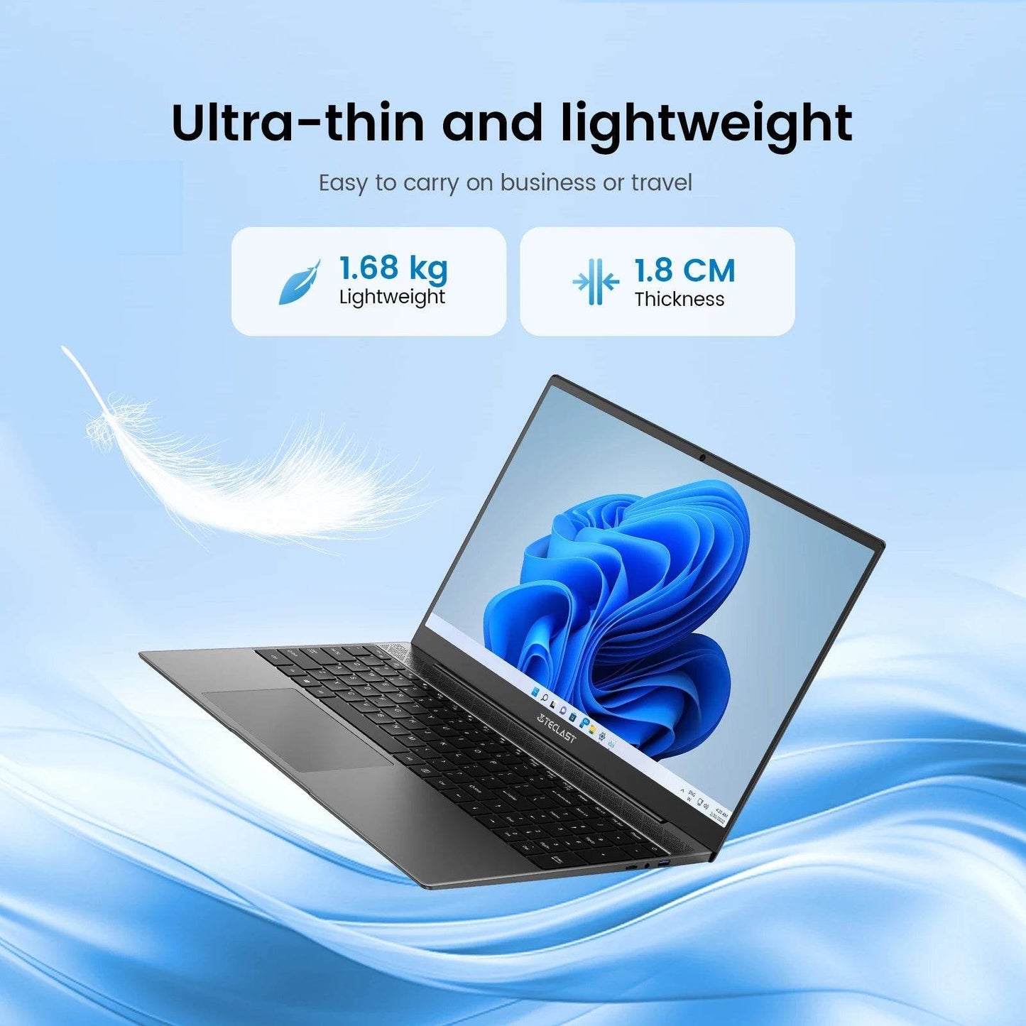 Teclast F16 Plus Laptop, 15.6 inch, Windows 11 Pro, 8GB RAM 256GB SSD - Loja Manuel Coelho