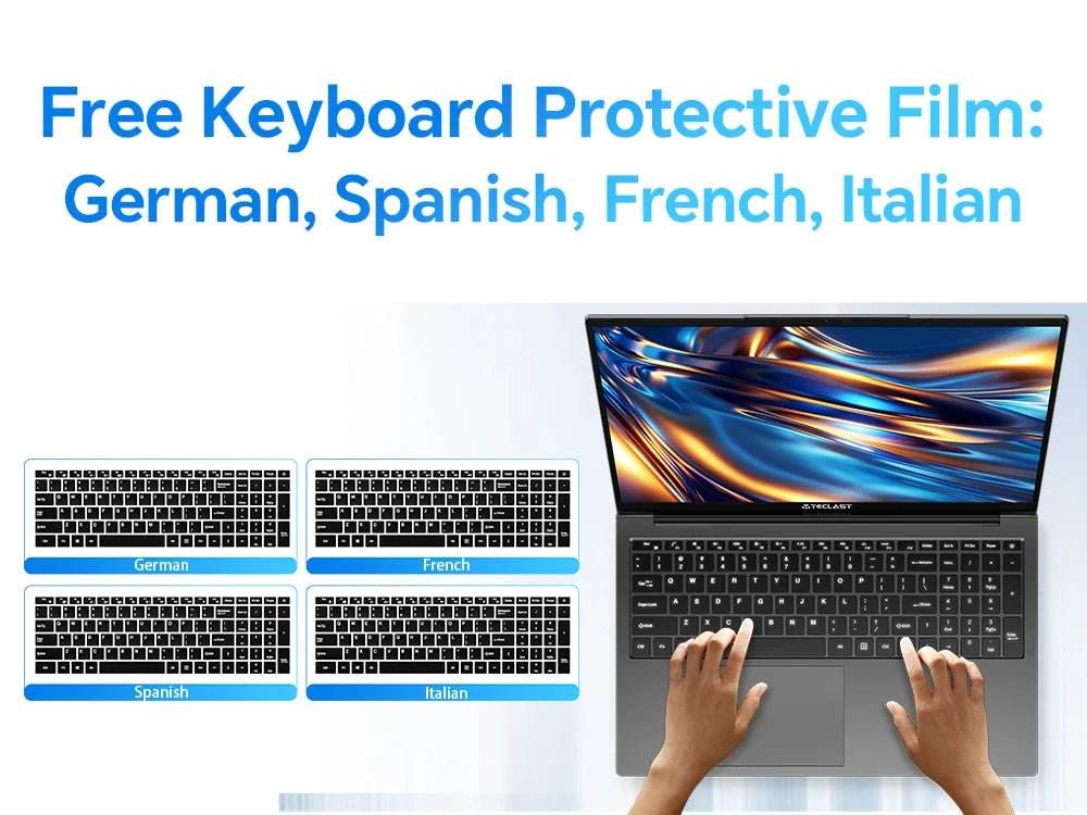 Teclast F17Plus 17.3 inch Laptop Intel N95 16GB RAM 512GB SSD Windows 11 Notebook - Loja Manuel Coelho
