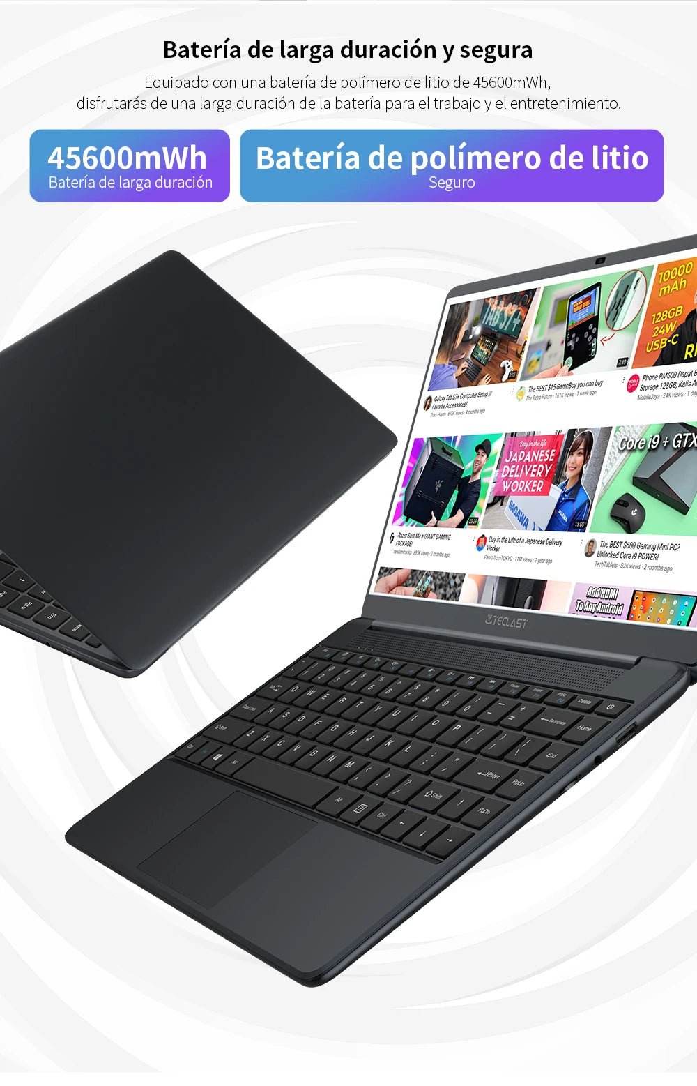 Teclast F7 Plus 3 Laptop, 14.1 Inches, 8Th Gen. Gemini Lake Celeron Cpu, 8Gb Ram, 256Gb Ssd - Loja Manuel Coelho