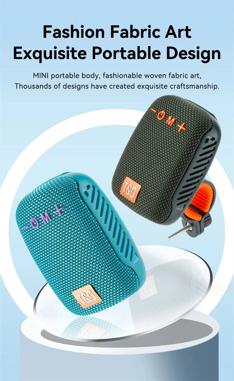 TG392 Outdoor Bicycle Bluetooth Speaker Portable Wireless Sound Box - Loja Manuel Coelho