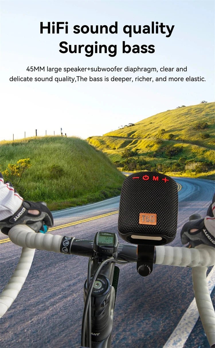 TG392 Outdoor Bicycle Bluetooth Speaker Portable Wireless Sound Box - Loja Manuel Coelho