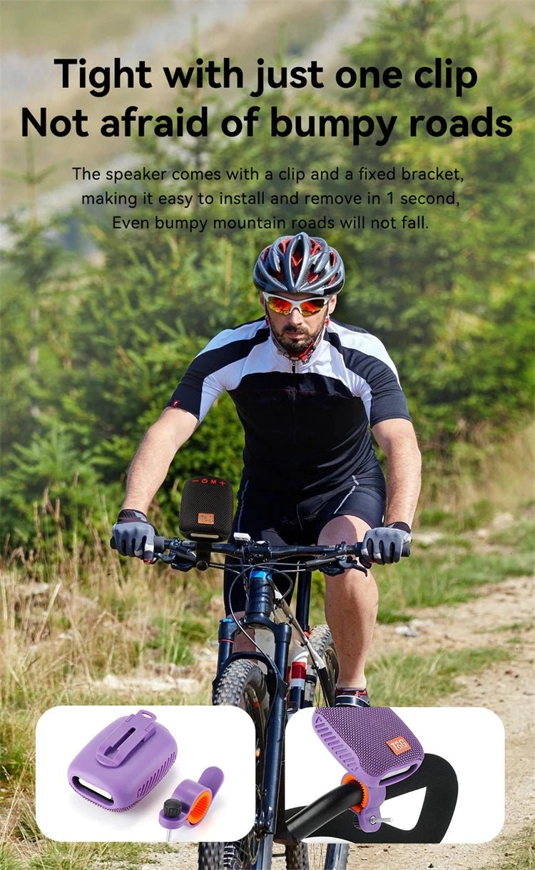 TG392 Outdoor Bicycle Bluetooth Speaker Portable Wireless Sound Box - Loja Manuel Coelho