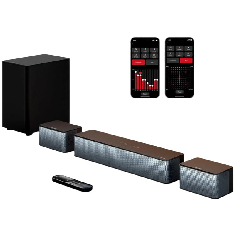 ULTIMEA 320W 5.1 Soundbar with Wireless Subwoofer & 2 Surround Speakers - Loja Manuel Coelho